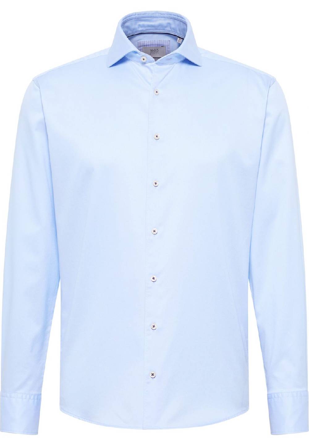 Eterna Camicia celeste eterna cotone twill ritorto modern fit I Più Venduti