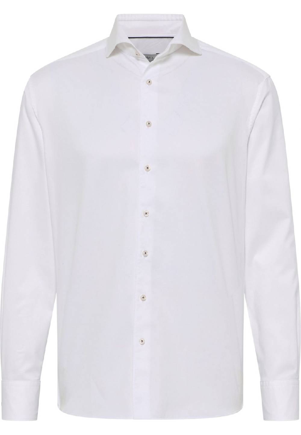 Eterna Camicia bianca eterna cotone twill ritorto modern fit Vendite Flash