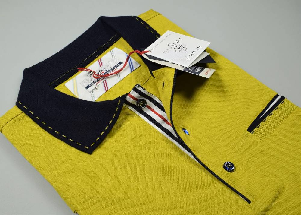 Green Coast Polo regular fit green coast in filo di scozia Offerta migliore