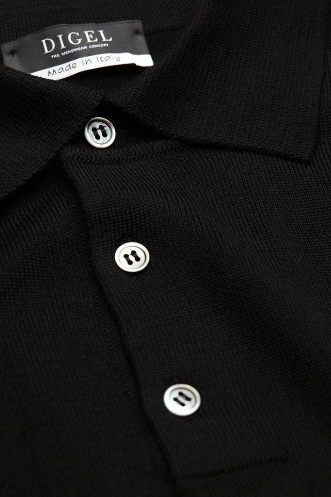 Digel Polo modern fit digel in pura lana pettinata Offerte esclusive