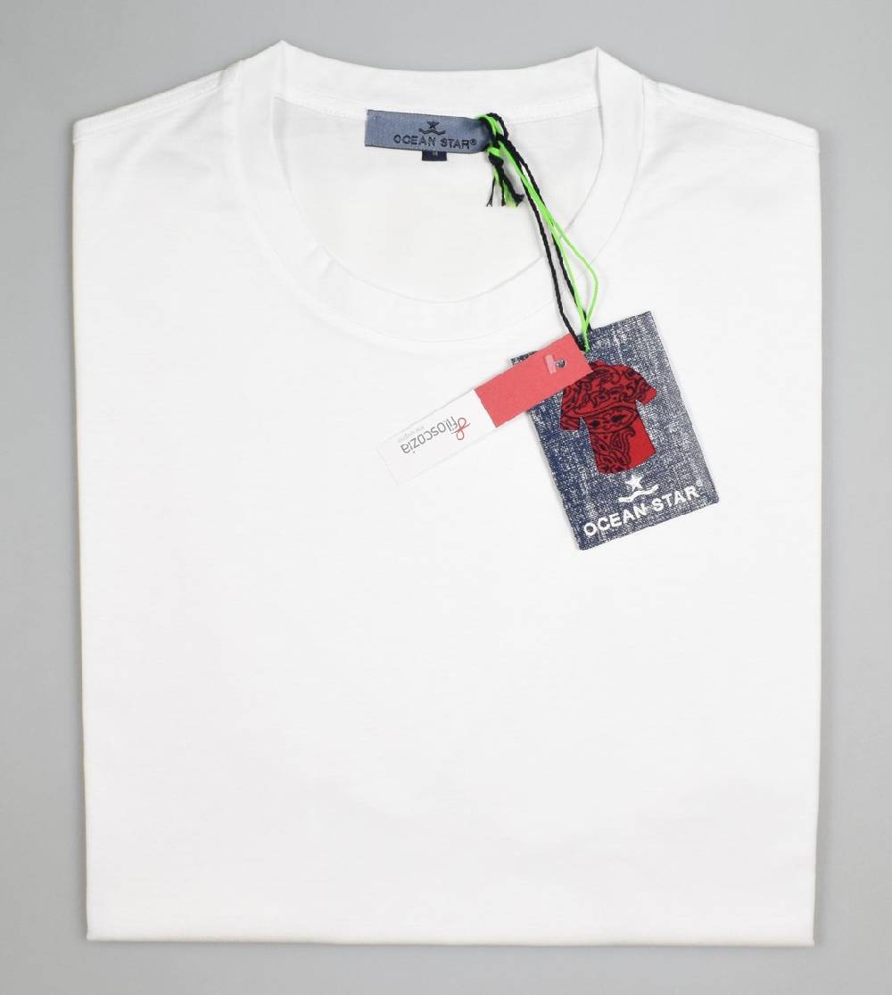 Ocean Star T-Shirt ocean star mezza manica in cotone filo di scozia modern fit Lightning offer