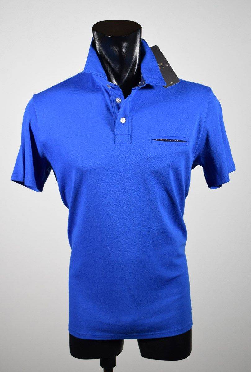 Join by MG Polo maniche corte in cotone stretch con taschino Liquidazione