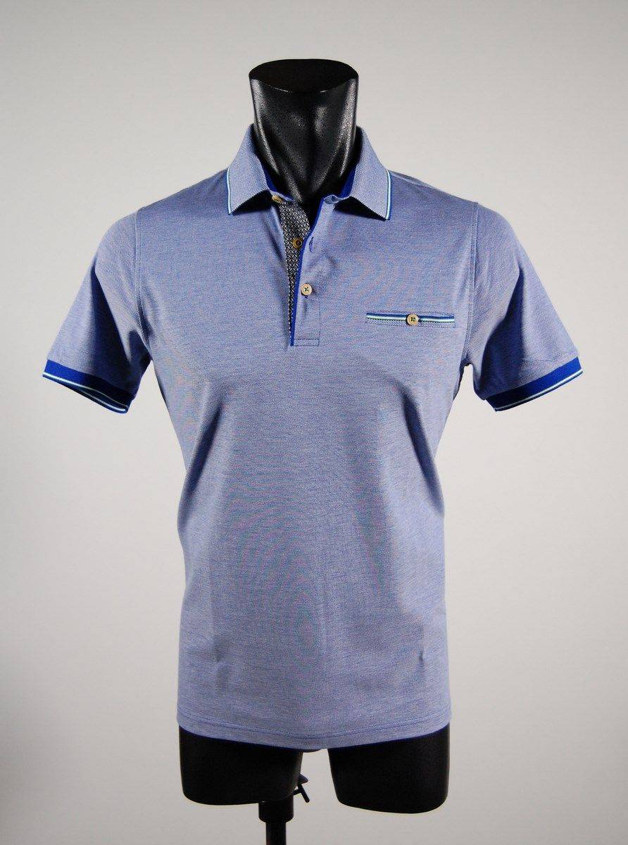 Bramante Polo in cotone bramante slim fit maniche corte in tre colori Offerte giornaliere