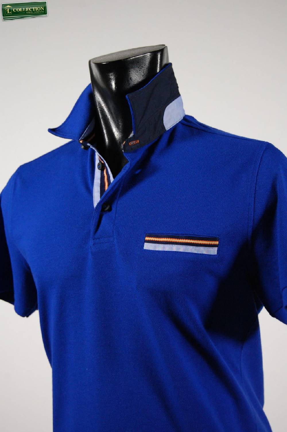 MG Polo con taschino in cotone piqué Ritorno libero