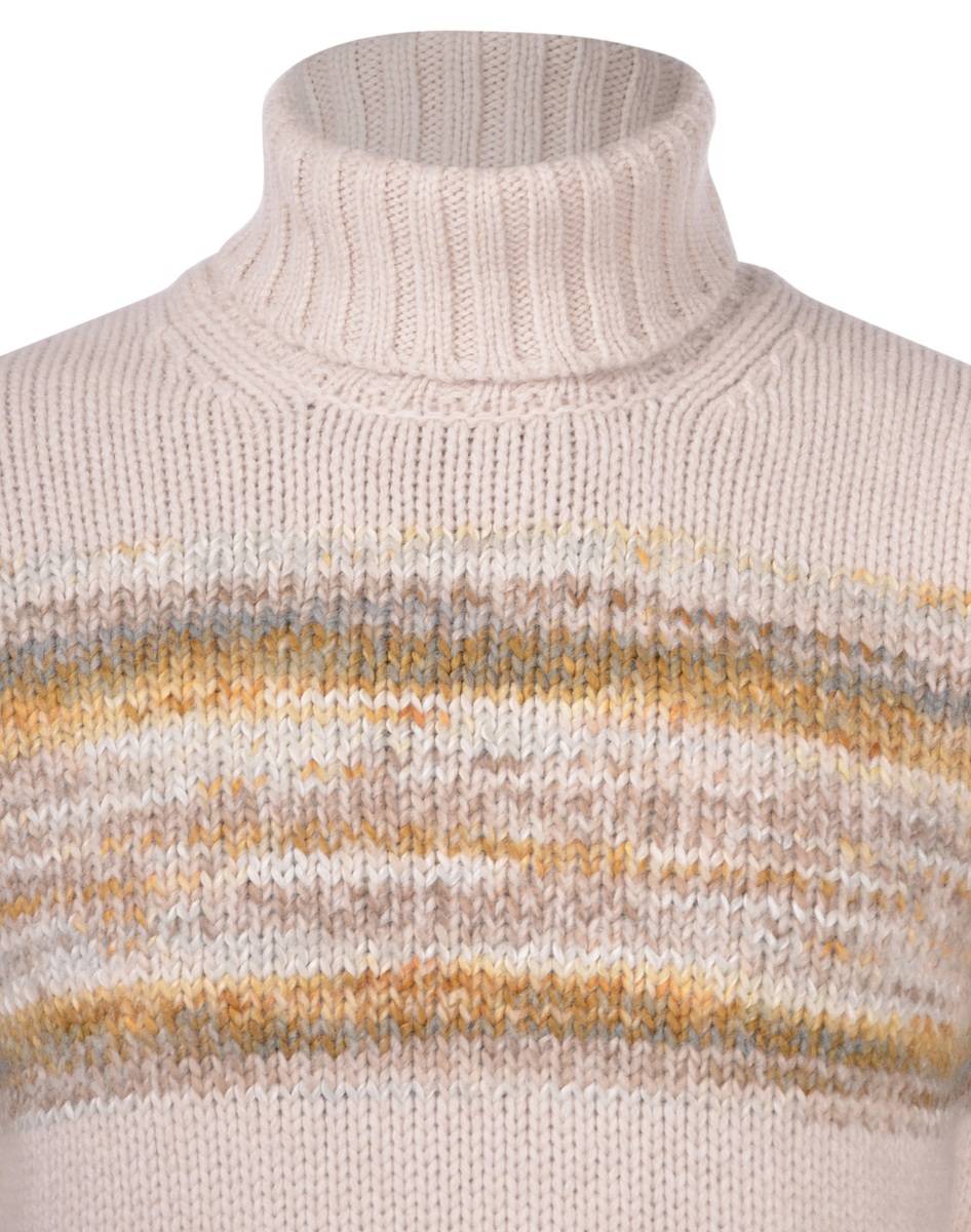 Gran Sasso Dolcevita gran sasso beige in lana e alpaca Fino al 55% di sconto