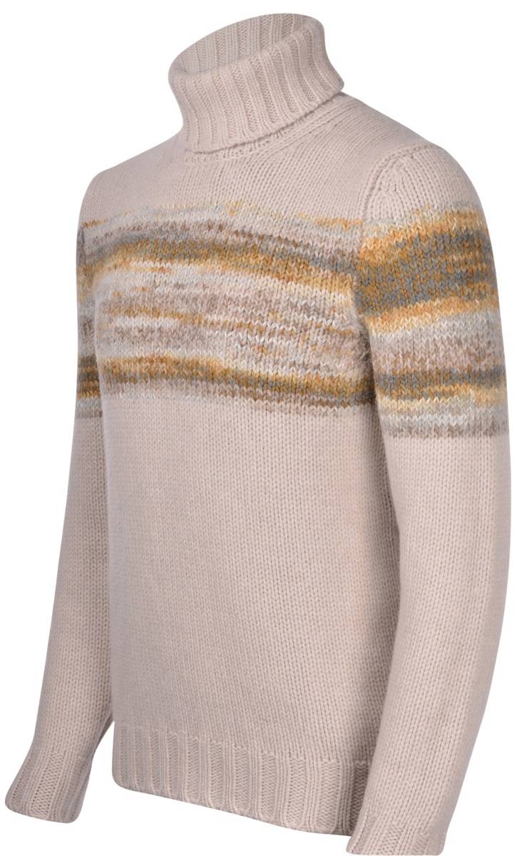 Gran Sasso Dolcevita gran sasso beige in lana e alpaca Fino al 55% di sconto