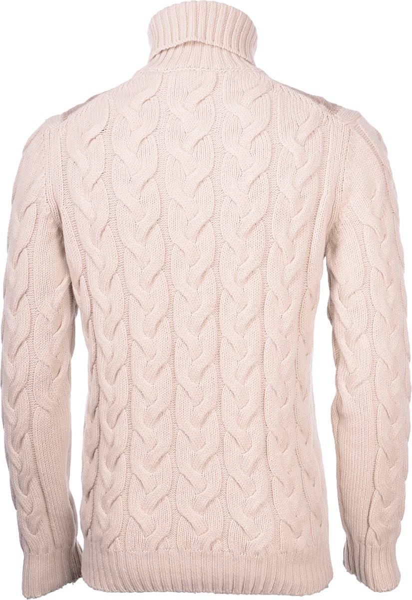 Gran Sasso Maglione a dolcevita gran sasso panna in pura lana air wool Super sconto