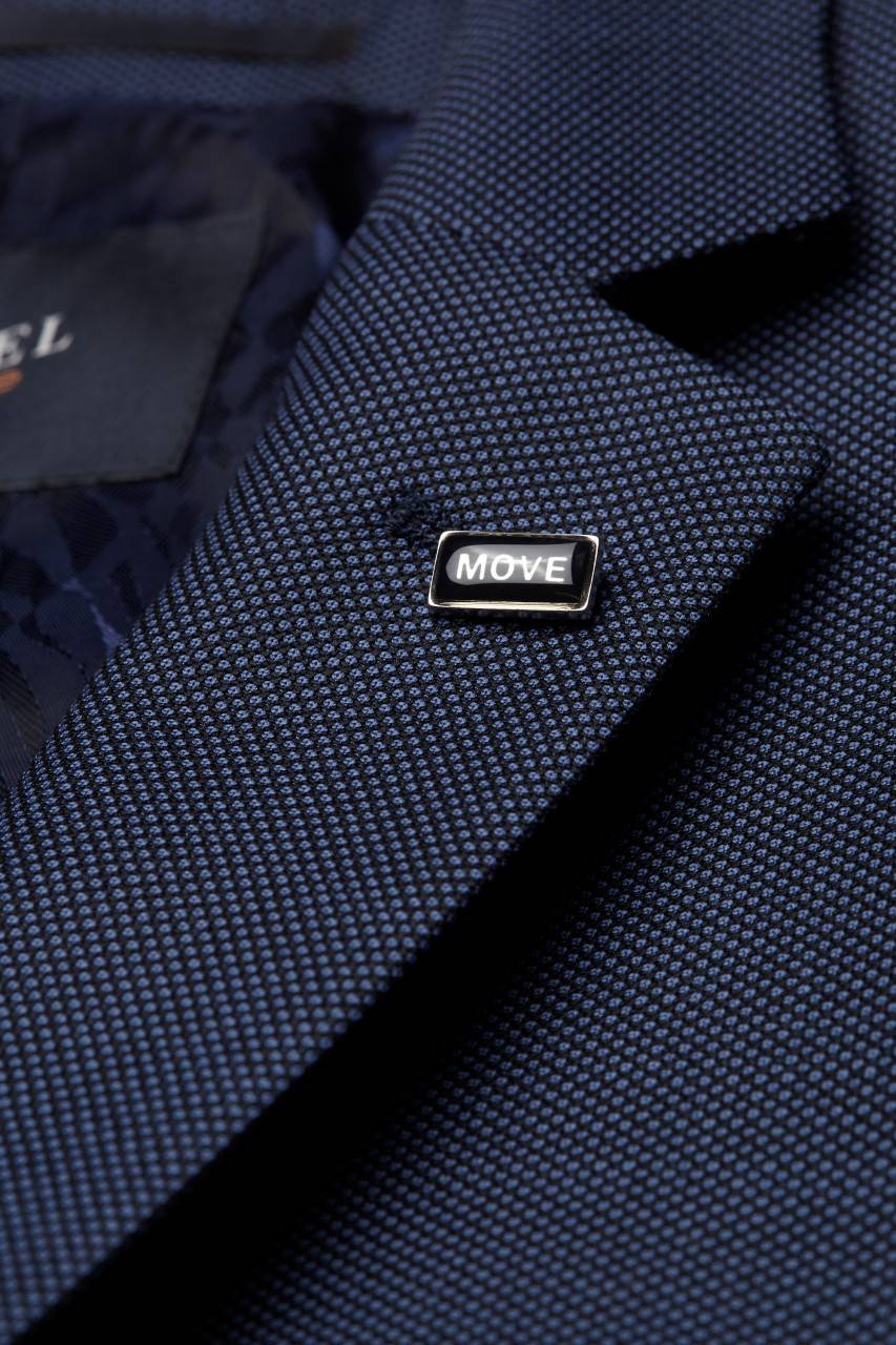 Digel Abito blu medio drop quattro corto slim fit digel in lana reda super 110's Spedizione Gratuita