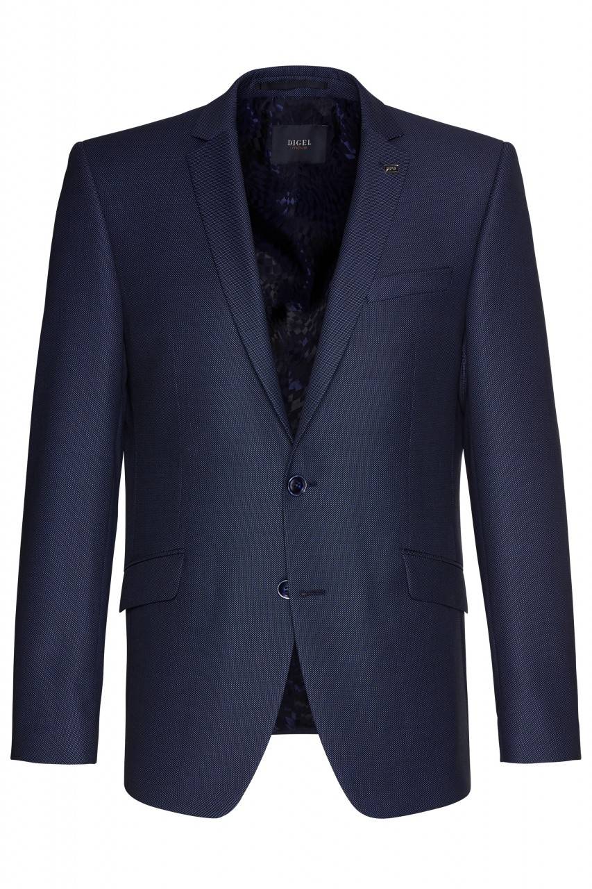 Digel Abito slim fit blu medio digel move in lana reda super 110's Pezzi Unici