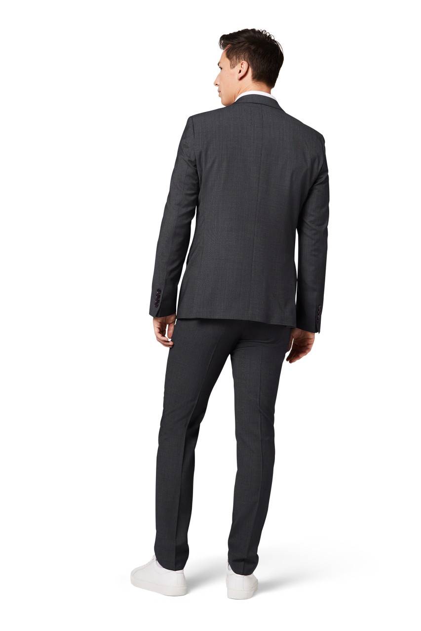 Digel Abito digel drop quattro corto slim fit in pura lana tollegno super 120's blu e grigio Soddisfazione Garantita