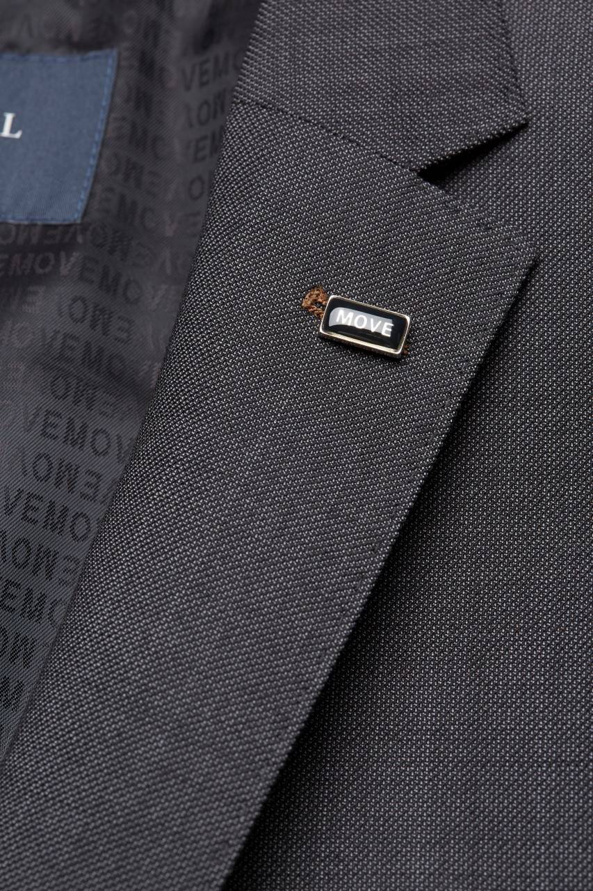 Digel Abito digel drop quattro corto slim fit in pura lana tollegno super 120's blu e grigio Soddisfazione Garantita