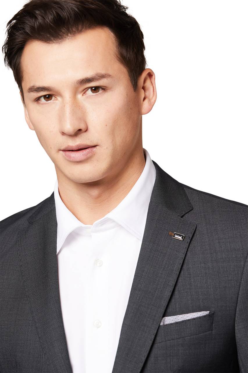 Digel Abito digel slim fit pura lana tollegno super 120's blu e grigio Qualità Garantita