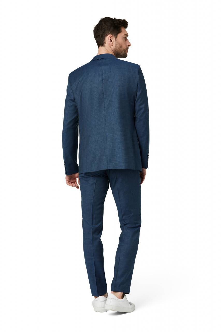 Digel Abito bluette drop quattro corto slim fit digel lana stretch zignone Acquista Ora