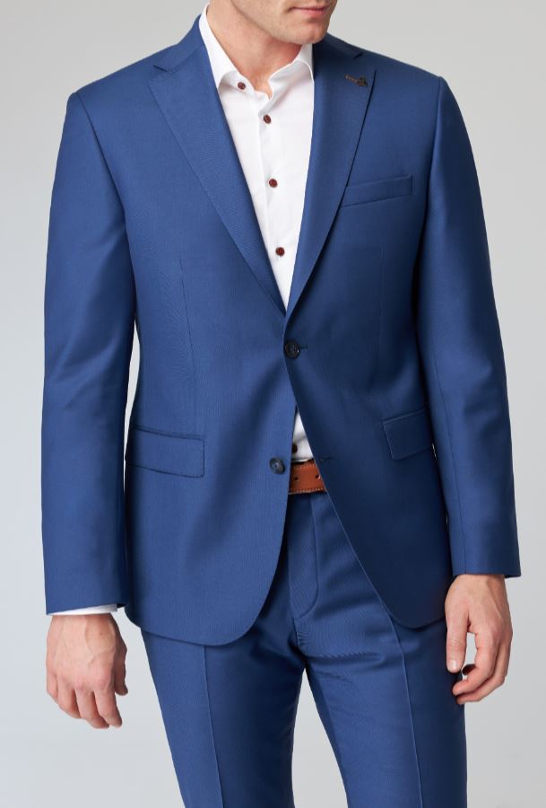 Roy Robson Abito blu marine roy robson lana stretch drop sei regular fit Fino Al -60%