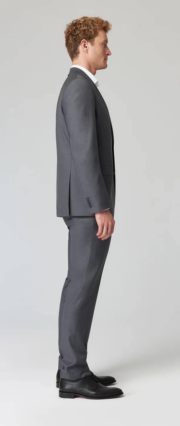 Roy Robson Abito grigio medio roy robson lana stretch drop sei regular fit Affare Del Giorno