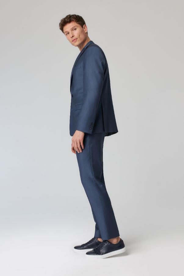 Roy Robson Abito blu navy roy robson slim fit lana bi-stretch Sconto
