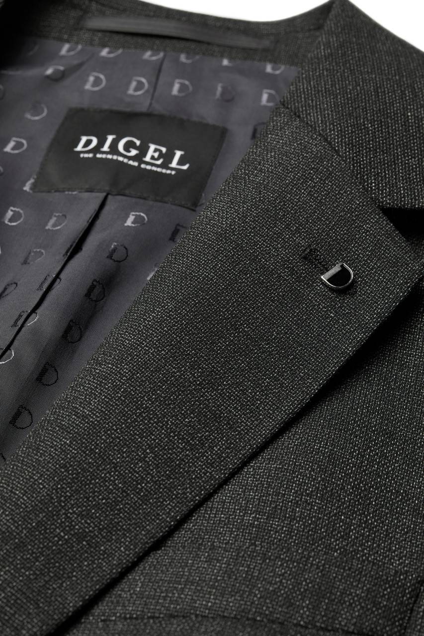 Digel Abito verde scuro digel drop sei modern fit lana stretch Vendita Economica