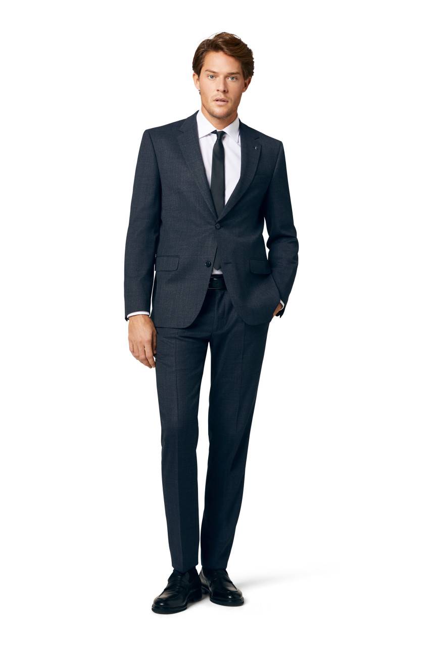 Digel Abito blu digel drop quattro corto lana stretch comfort I Più Venduti
