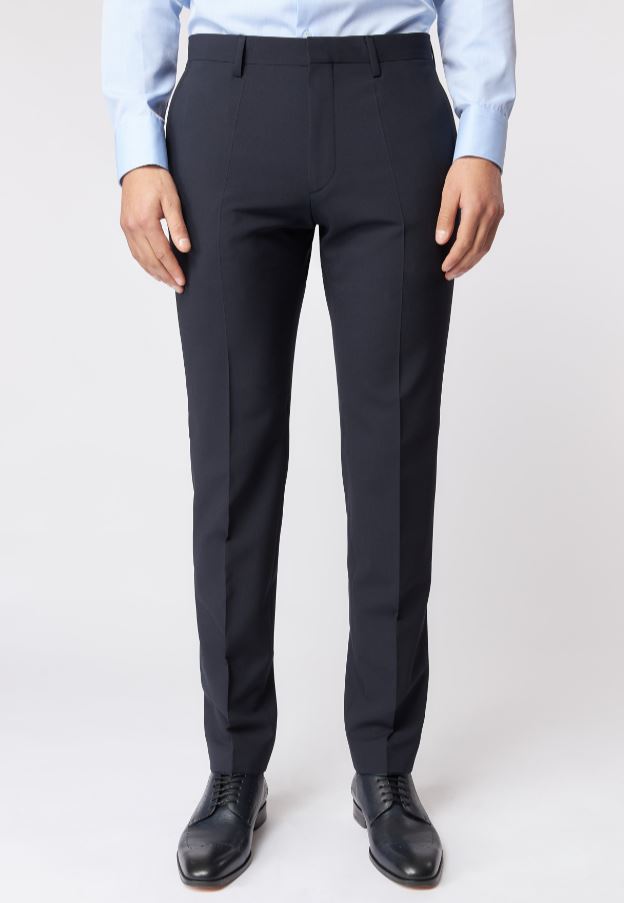 Roy Robson Abito blu slim fit roy robson lana stretch In Saldo