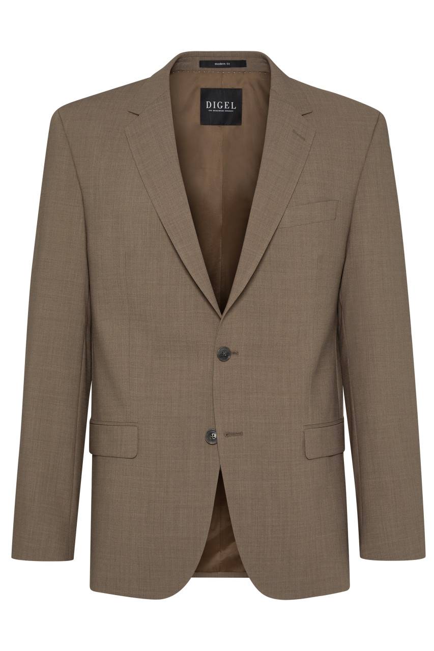 Digel Abito marrone digel lana stretch drop sei modern fit Sconto di tempo limitato