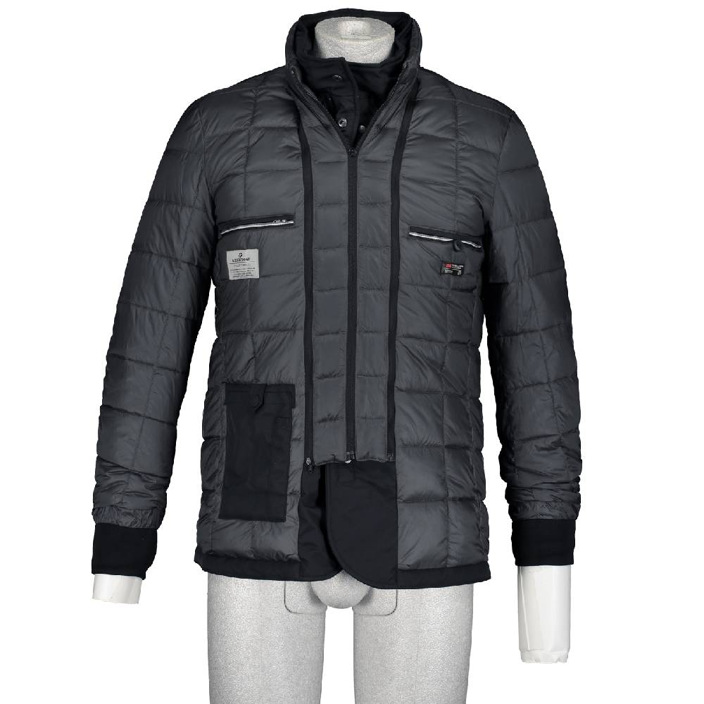 Milestone Field jacket raffinato blu milestone modern fit Grande vendita