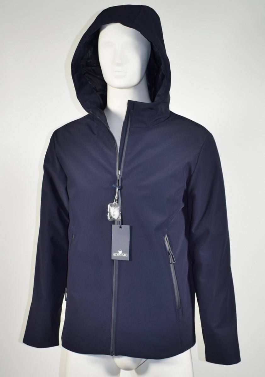 Adimari Giacca sportiva a fondo dritto con cappuccio adimari Shopping online