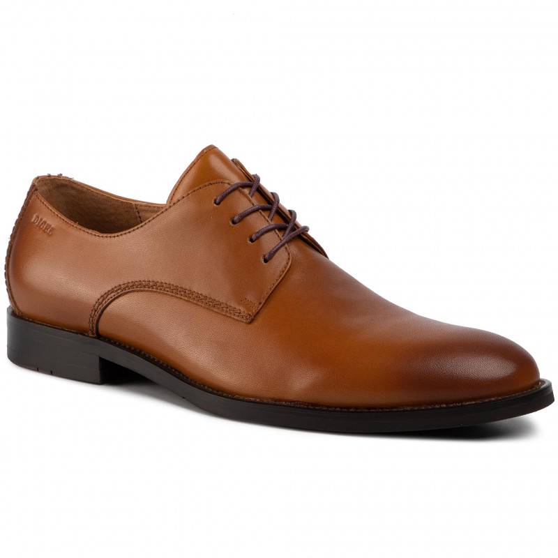 Digel Scarpa modello derby digel color cognac in vera pelle Latest fashion