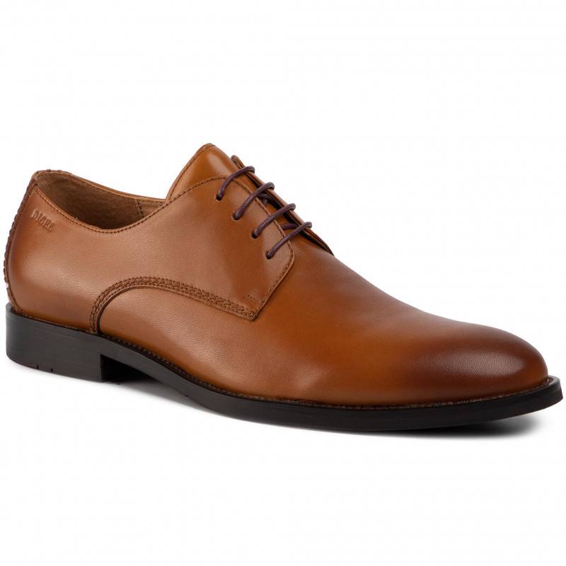 Digel Scarpa modello derby digel color cognac in vera pelle Latest fashion