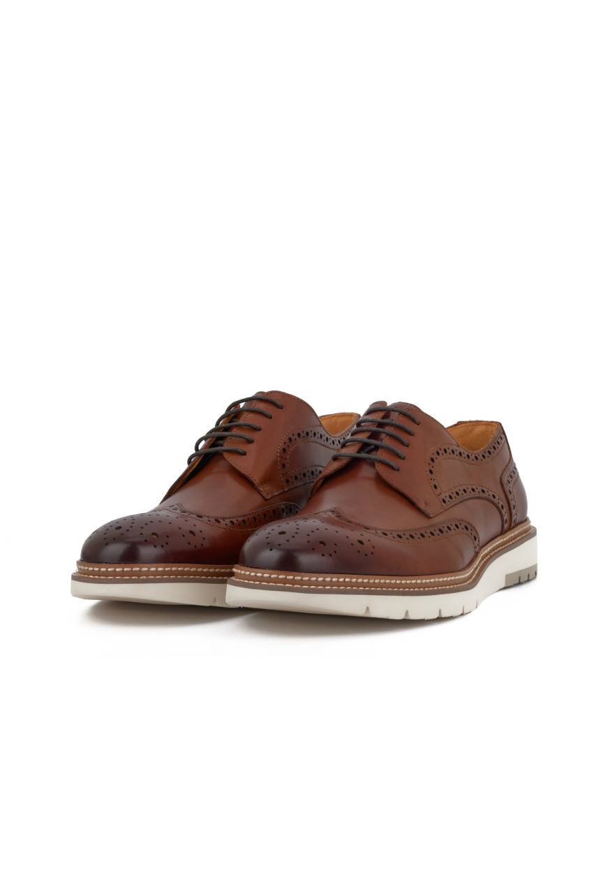 Digel Scarpa francesina all'inglese digel marrone fondo gomma Offerte esclusive