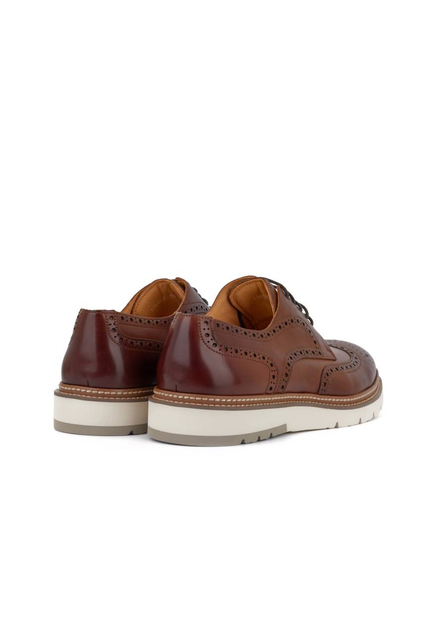 Digel Scarpa francesina all'inglese digel marrone fondo gomma Offerte esclusive