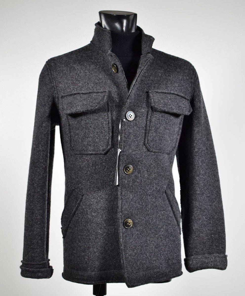 Become Giacca sportiva become in lana cotta sfoderata slim fit Offerta settimanale