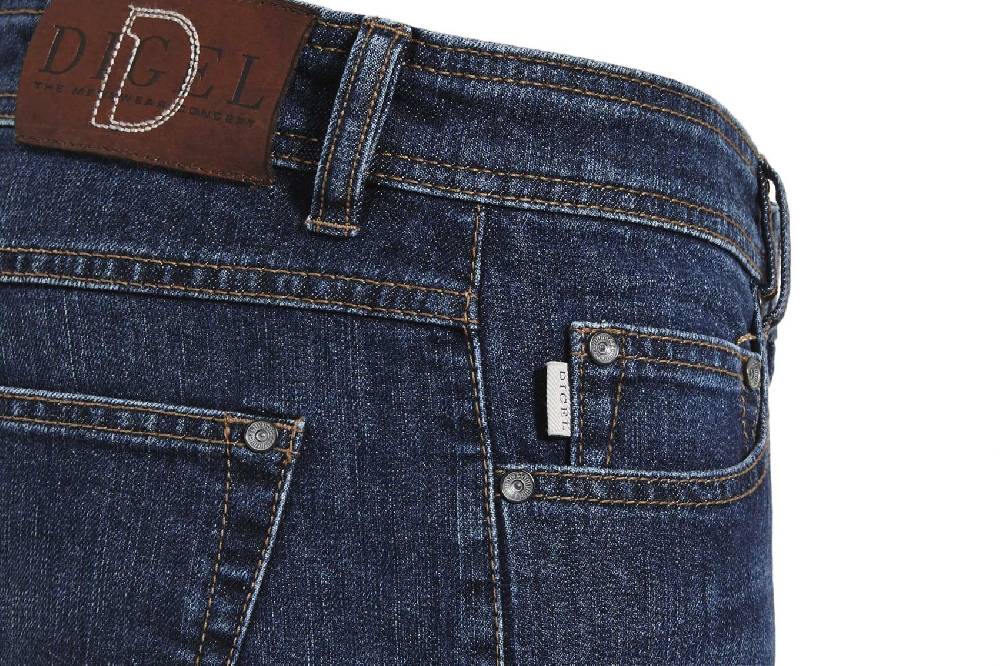 Digel Jeans digel denim stretch blu lavaggio leggero stone washed modern fit Ultimo giorno