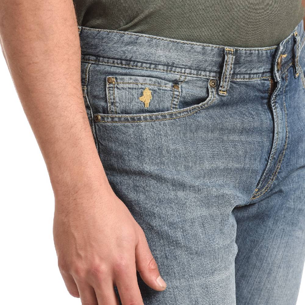 MCS Jeans mcs denim chiaro stone wash slim fit lunghezza 36 Fino al 50% di sconto