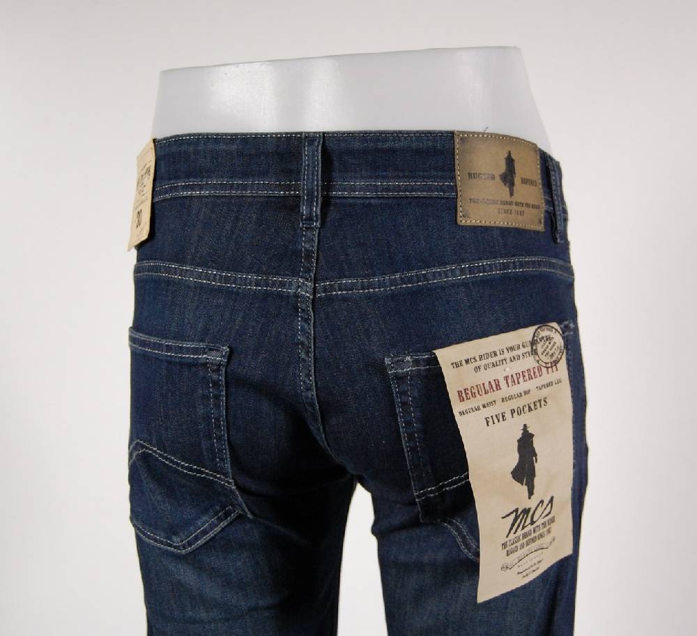 MCS Jeans denim stretch cinque tasche mcs lavaggio medium wash Fino al 60% di sconto