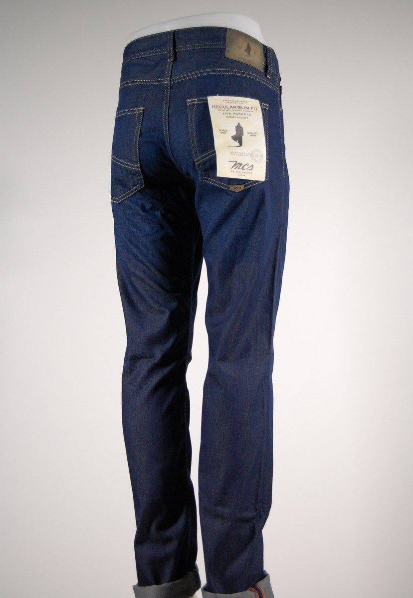 MCS Jeans mcs blu lavato stone wash lunghezza L36 Fino al 65% di sconto