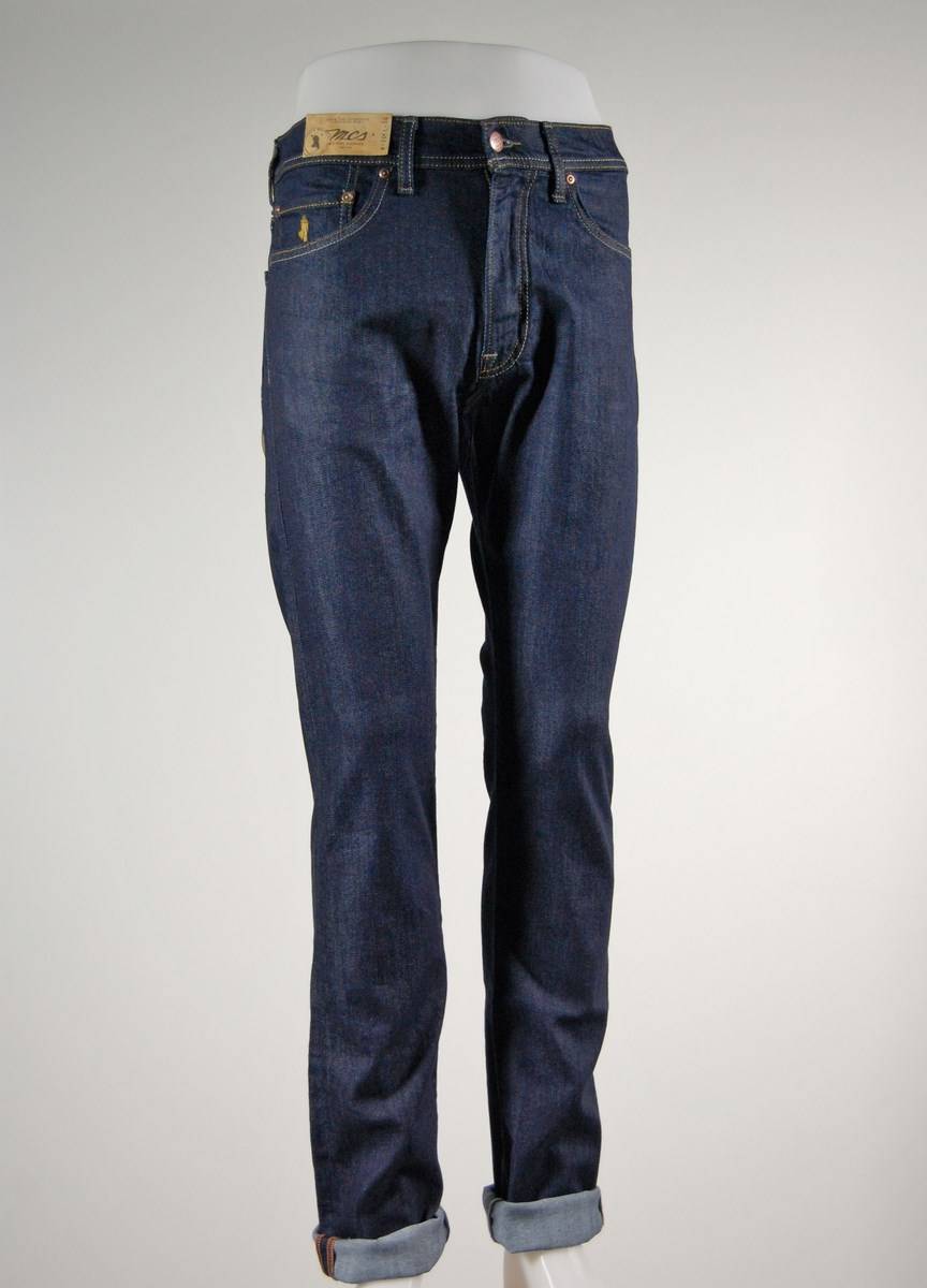 MCS Jeans uomo marlboro classics mcs blu denim elasticizzato Sostegno trimestrale