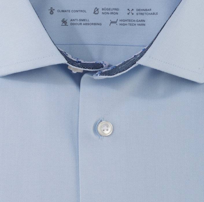 Olymp Camicia olymp celeste modern fit dynamic flex Fino Al -60%