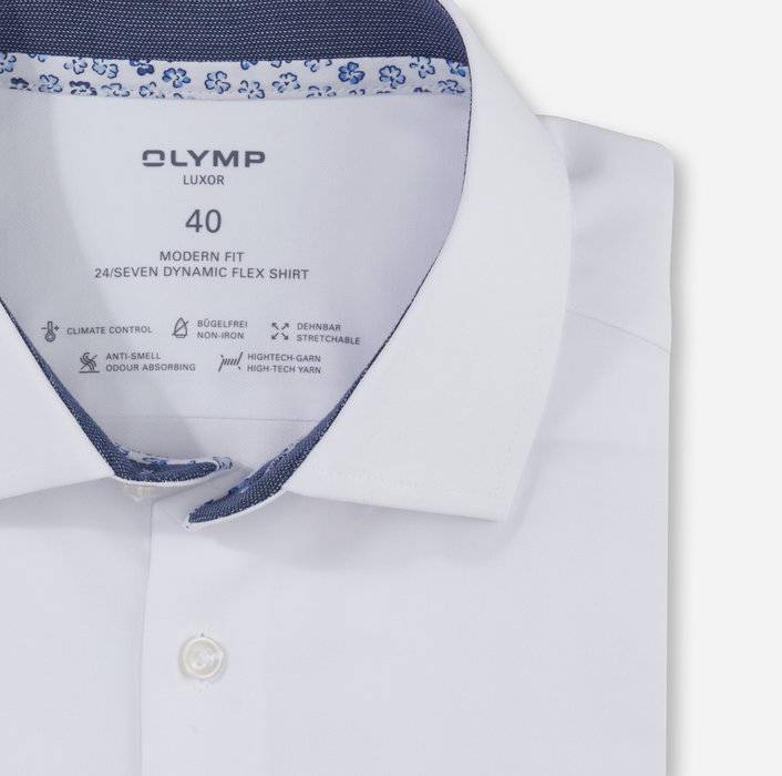 Olymp Camicia olymp bianca modern fit dynamic flex Shopping Online