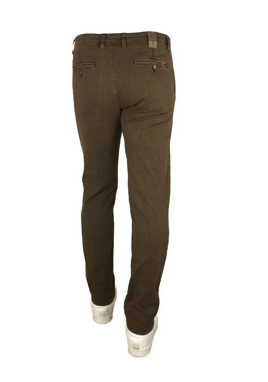 Sea Barrier Pantalone sea barrier verde a quadri cotone stretch Outlet