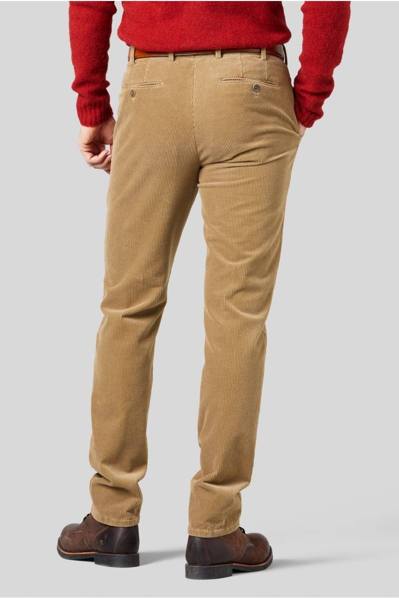 Meyer Pantalone cappuccino meyer in velluto a coste luxury modern fit In Saldo