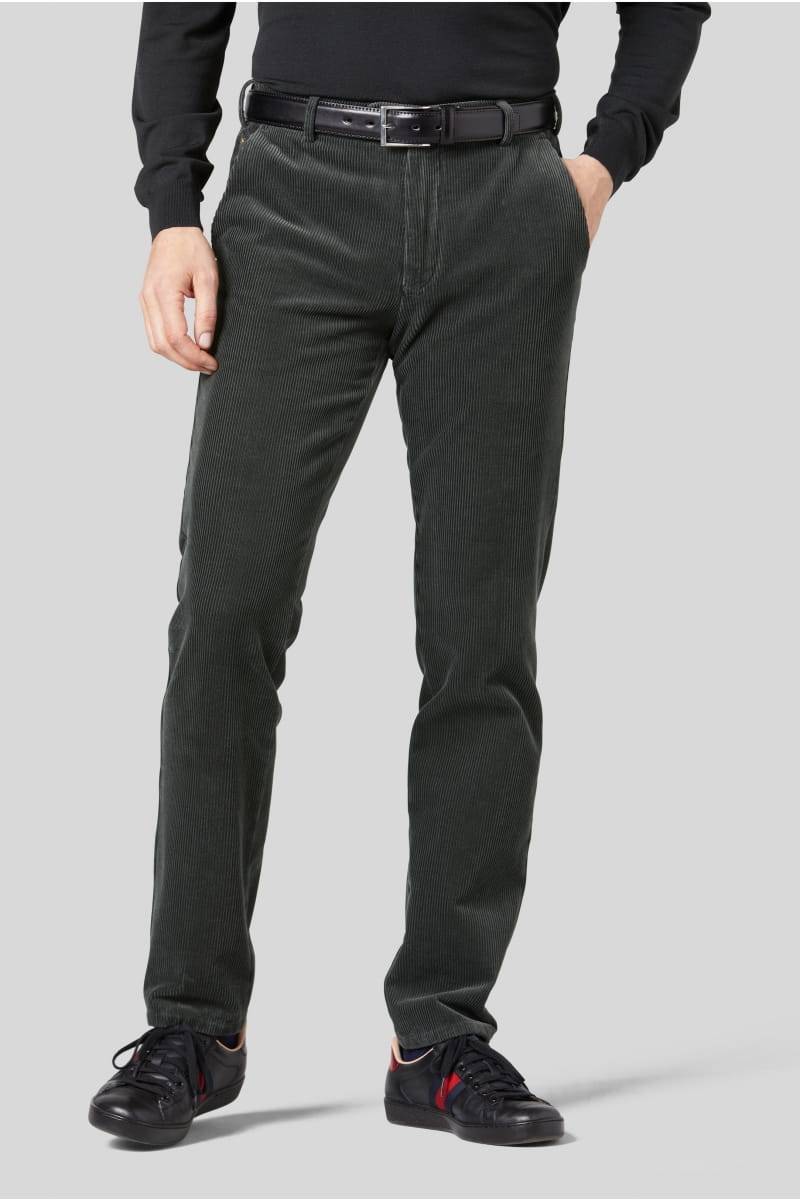 Meyer Pantalone grigio meyer in velluto a coste luxury modern fit Sconto di tempo limitato