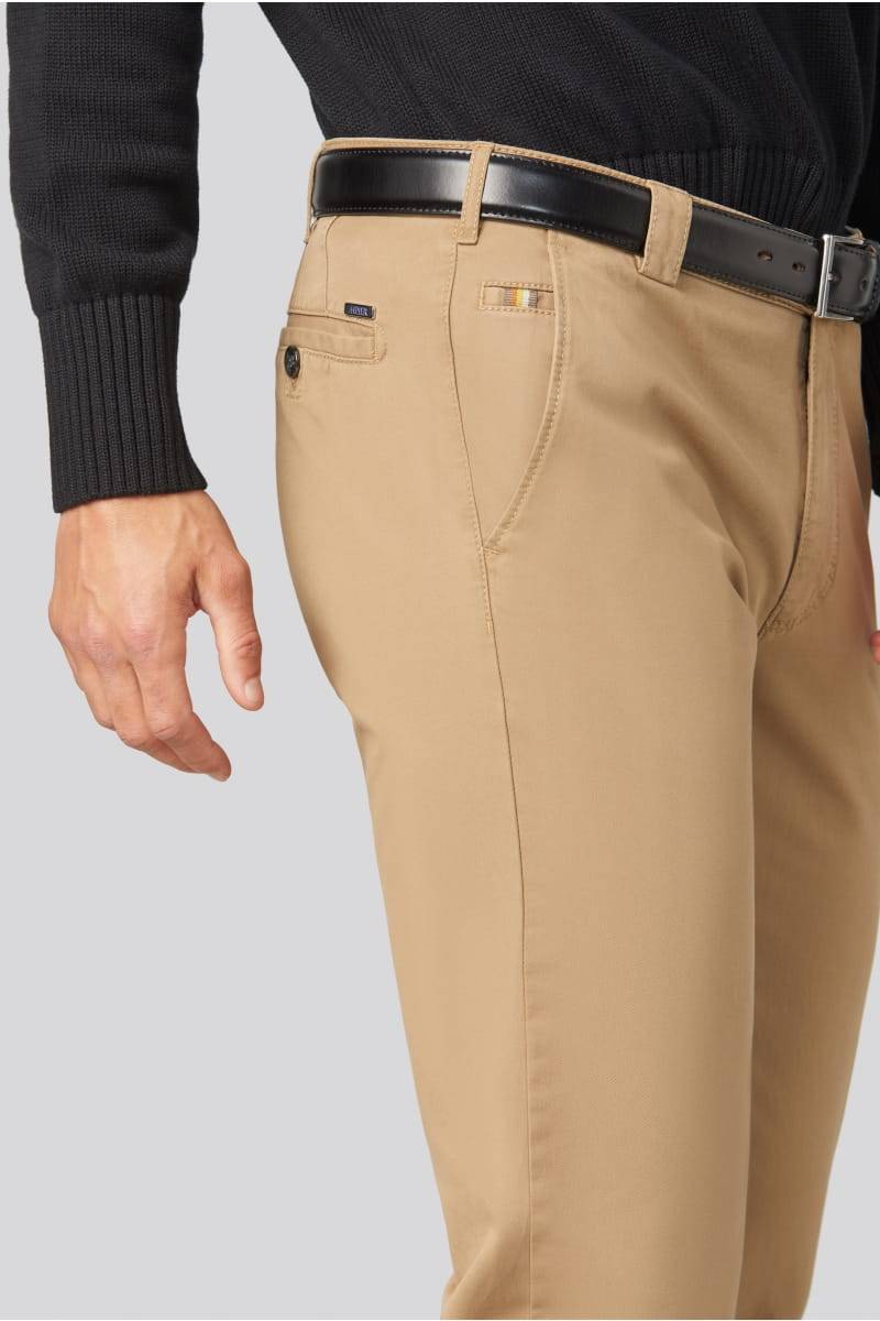 Meyer Pantalone cammello meyer in cotone stretch regular fit Offerta speciale