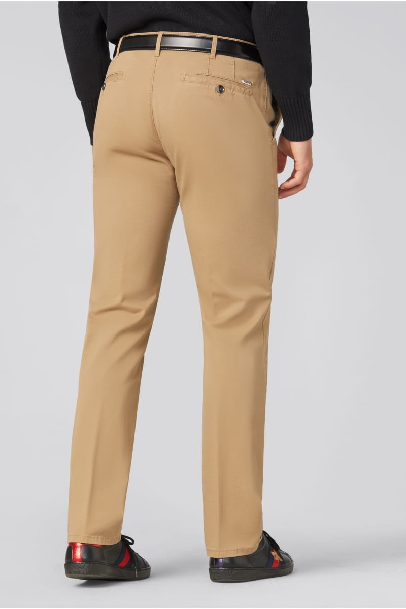 Meyer Pantalone cammello meyer in cotone stretch regular fit Offerta speciale