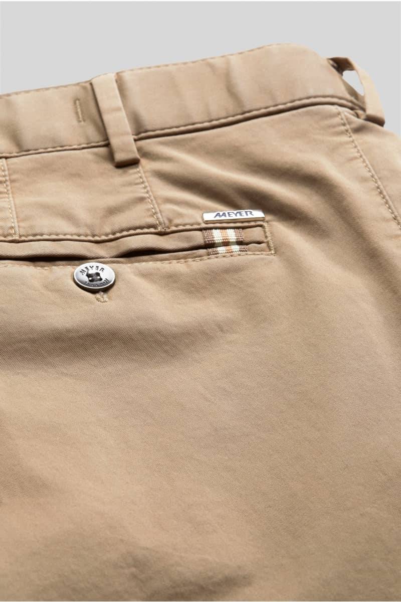Meyer Pantalone cammello meyer in cotone fairtrade modern fit Vendite stagionali