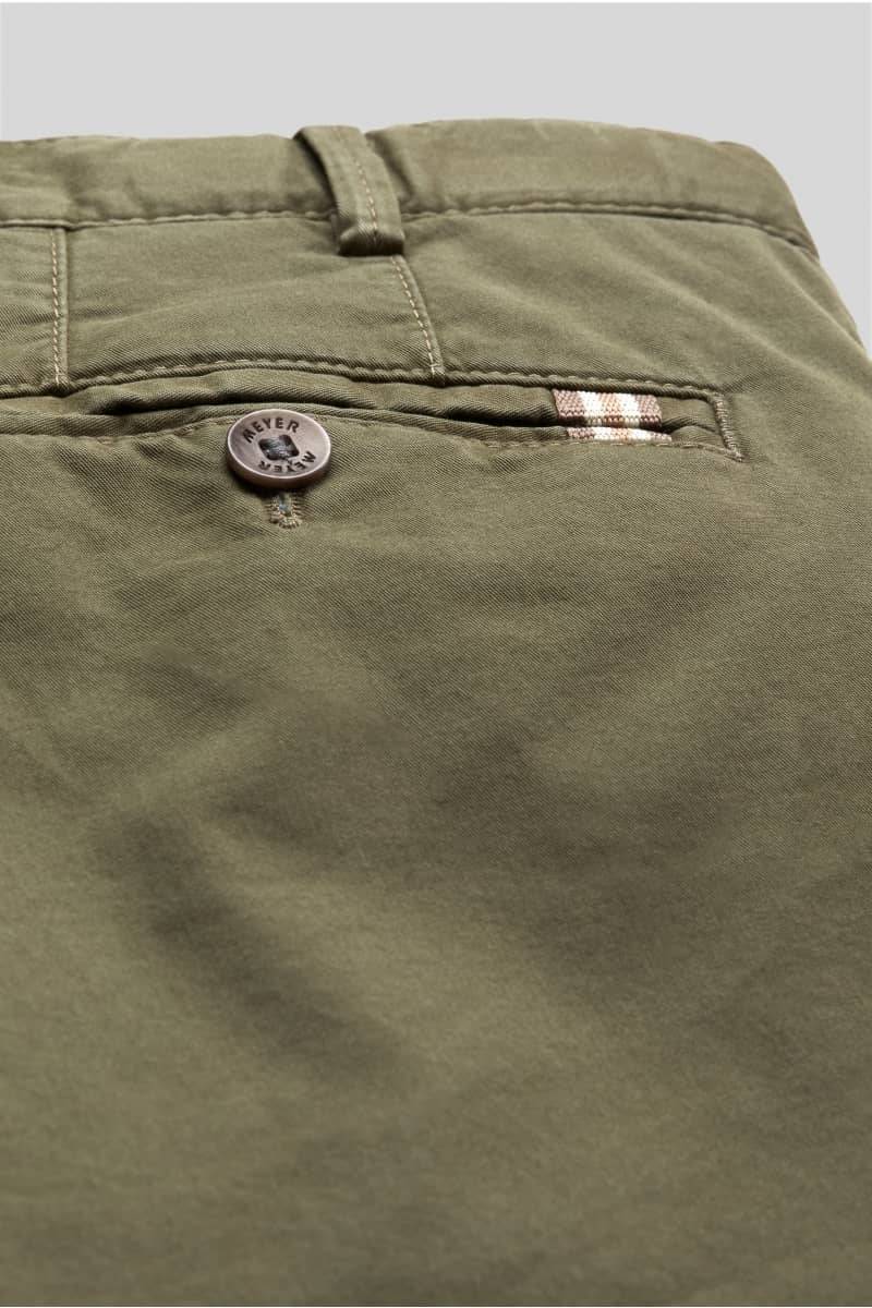 Meyer Pantalone verde oliva meyer in cotone fairtrade modern fit Cyber Monday