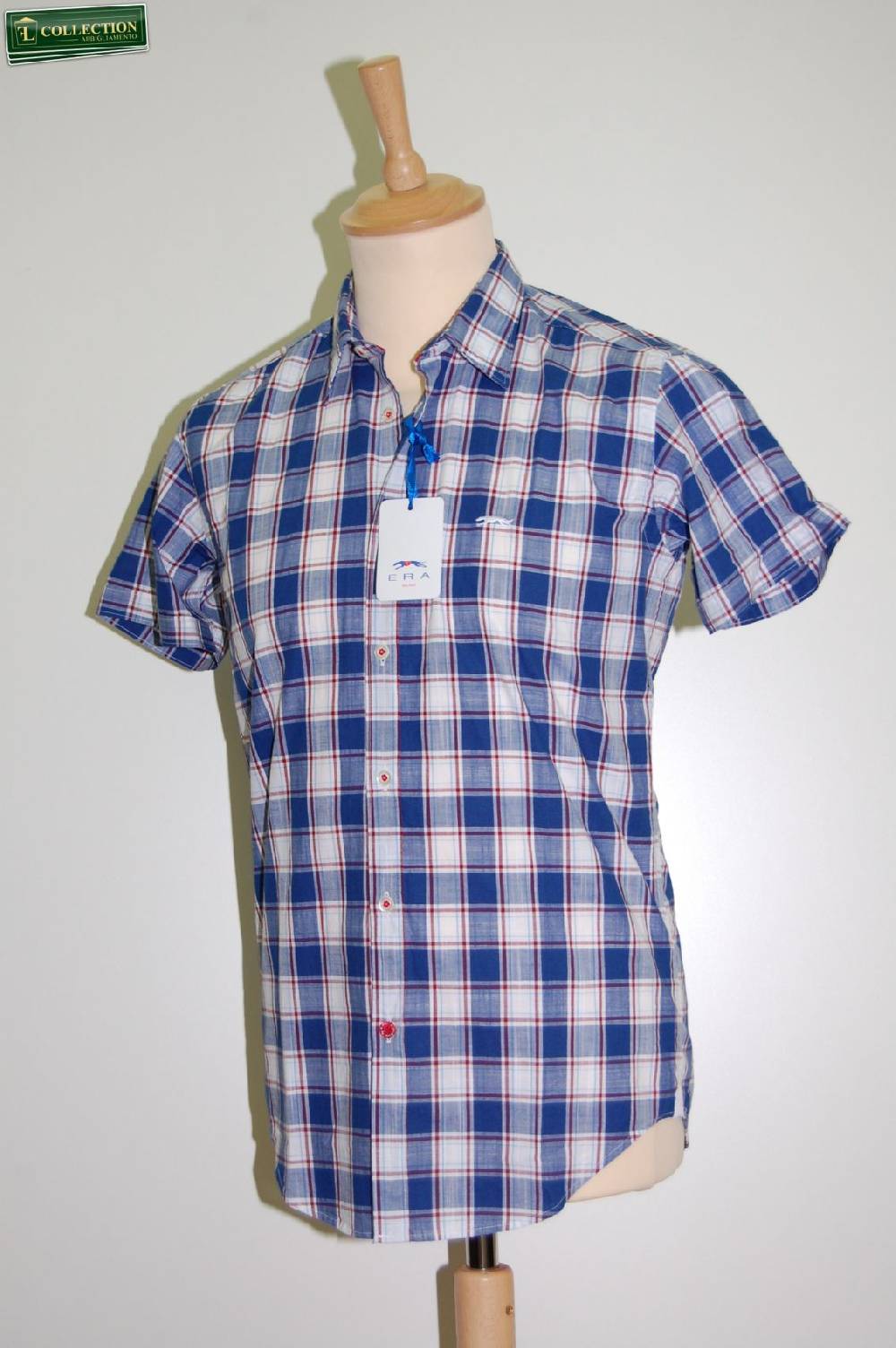 Era Milano Camicia moda slim fit maniche corte Era Milano Offerta per la Festa della Mamma