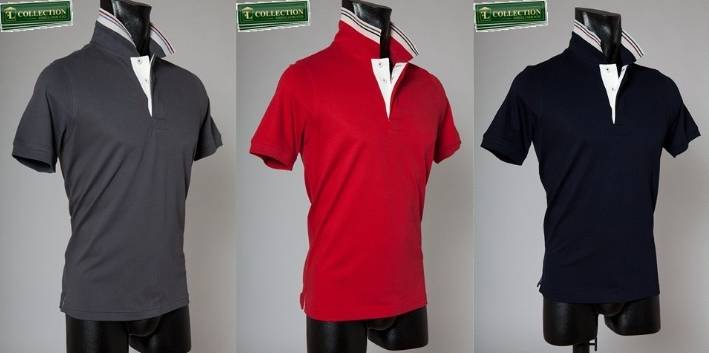 Bramante Polo t shirt bramante slim fit tre colori
