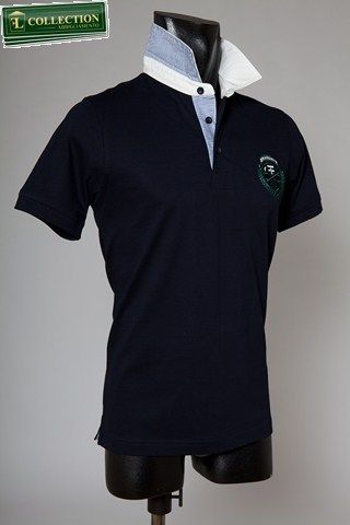 Bramante Polo cotone stretch bramante tre colori Vendita calda