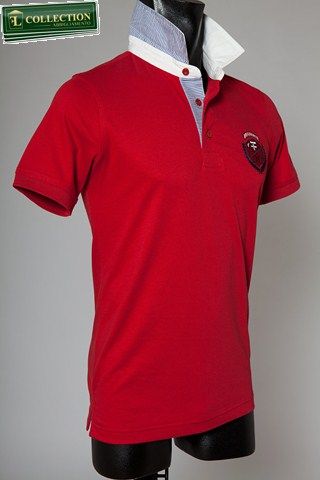 Bramante Polo cotone stretch bramante tre colori Vendita calda