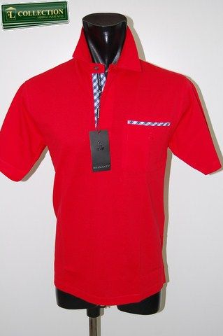 Bramante Polo t shirt maglia moda uomo bramante Offerta temporanea